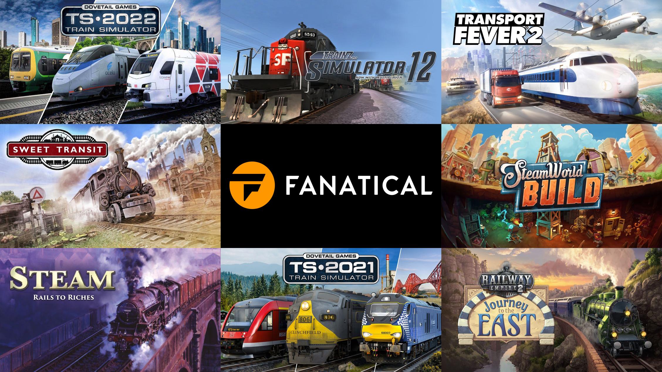 Train Simulator Games | PC and Steam Keys | Fanatical